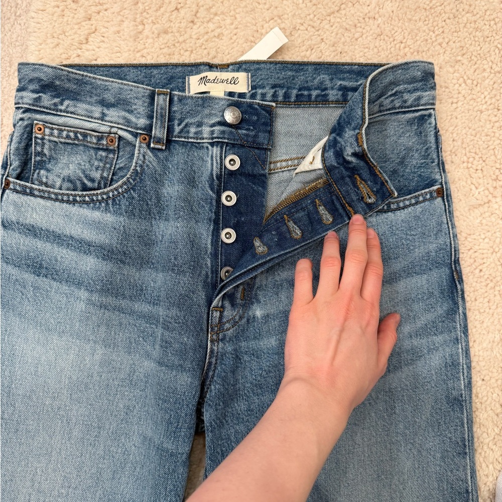 Madewell Straight Leg Jeans